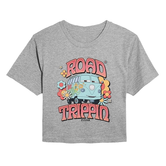 Cars - Road Trippin Women's Cropped Graphic T-Shirt