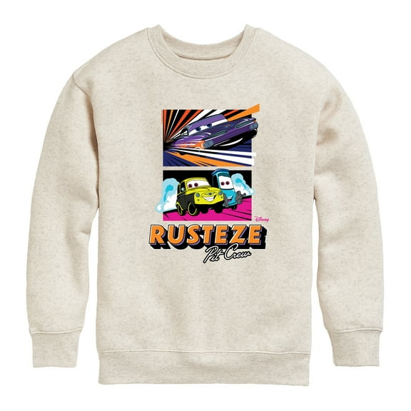 Cars - Rusteze Pit Crew - Toddler & Youth Crewneck Fleece Sweatshirt