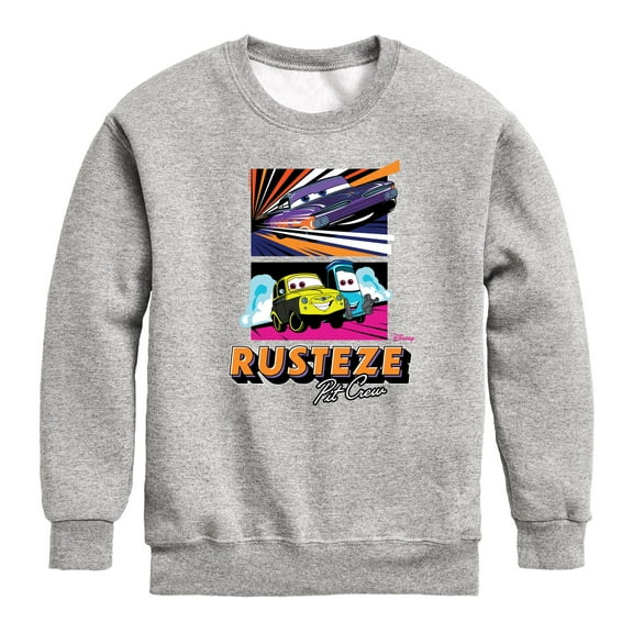 Cars - Rusteze Pit Crew - Toddler & Youth Crewneck Fleece Sweatshirt