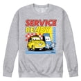 thumbnail image 1 of Cars - Service Ready  - Men's Crew Neck Fleece Pullover, 1 of 5