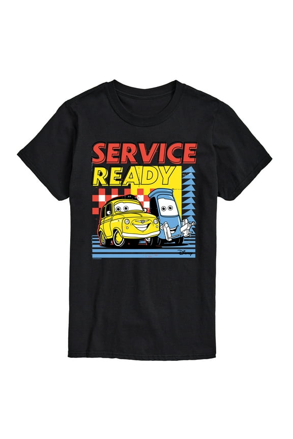 Cars - Service Ready - Men's Short Sleeve Graphic T-Shirt