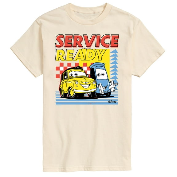 Cars - Service Ready - Men's Short Sleeve Graphic T-Shirt
