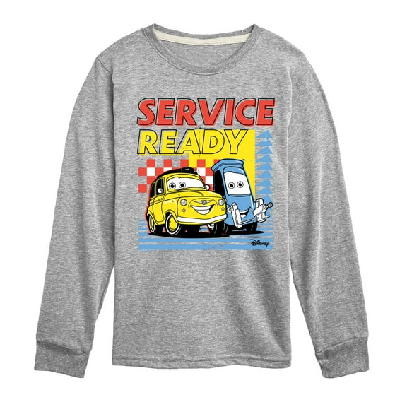 Cars - Service Ready - Toddler & Youth Long Sleeve Graphic T-Shirt
