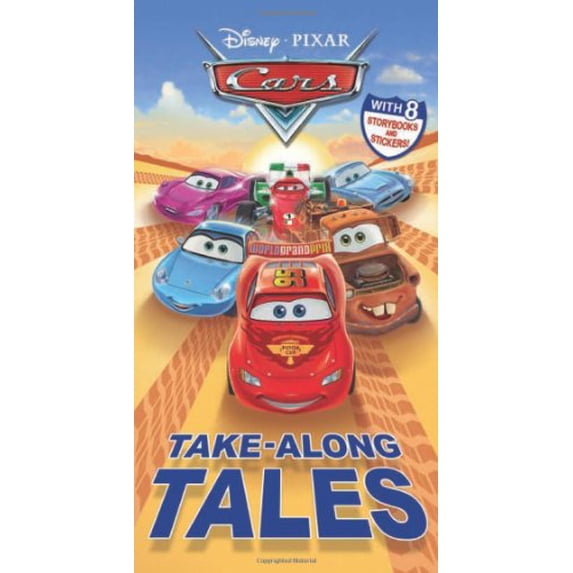 Pre-Owned Cars Take-Along Tales: With 8 Storybooks and Stickers! (Paperback) by Disney Books