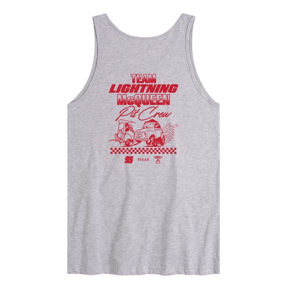 Cars - Team Lightning McQueen Pit Crew - Men's Sleeveless Graphic Tank