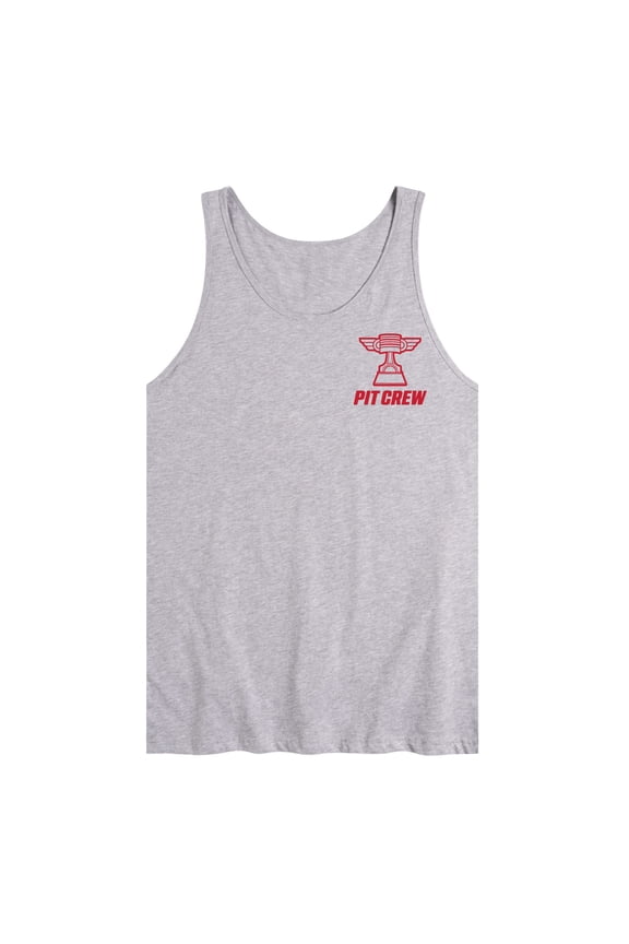Cars - Team Lightning McQueen Pit Crew - Men's Sleeveless Graphic Tank