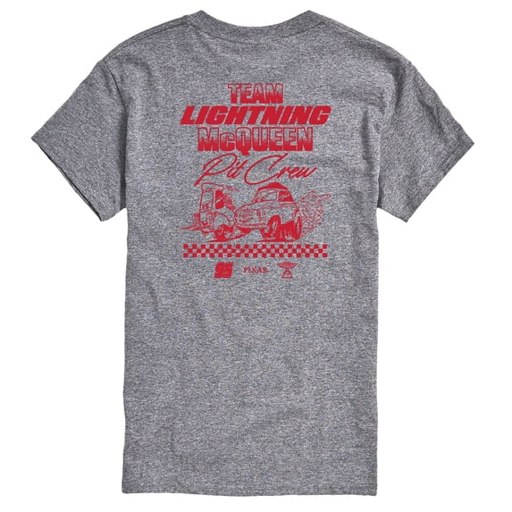 Cars - Team Lightning Mcqueen Pit Crew - Men's Short Sleeve Graphic T-Shirt