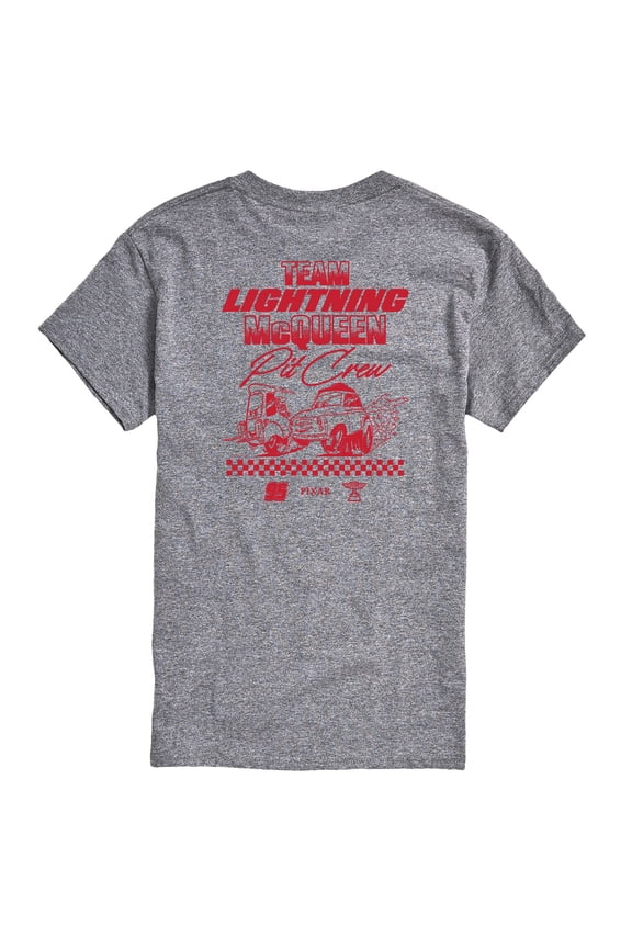 Cars - Team Lightning Mcqueen Pit Crew - Men's Short Sleeve Graphic T-Shirt