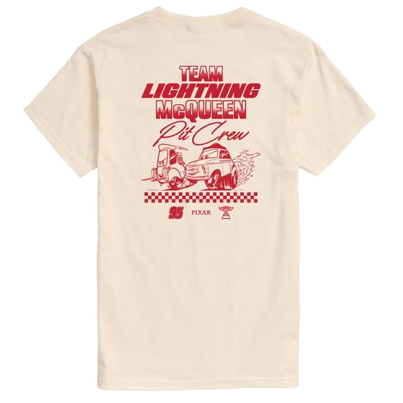 Cars - Team Lightning Mcqueen Pit Crew - Men's Short Sleeve Graphic T-Shirt