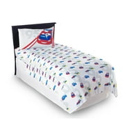 Cars Kids 3-Piece Sheet Set, The Race Is On, Multicolor, Disney, Twin Sized