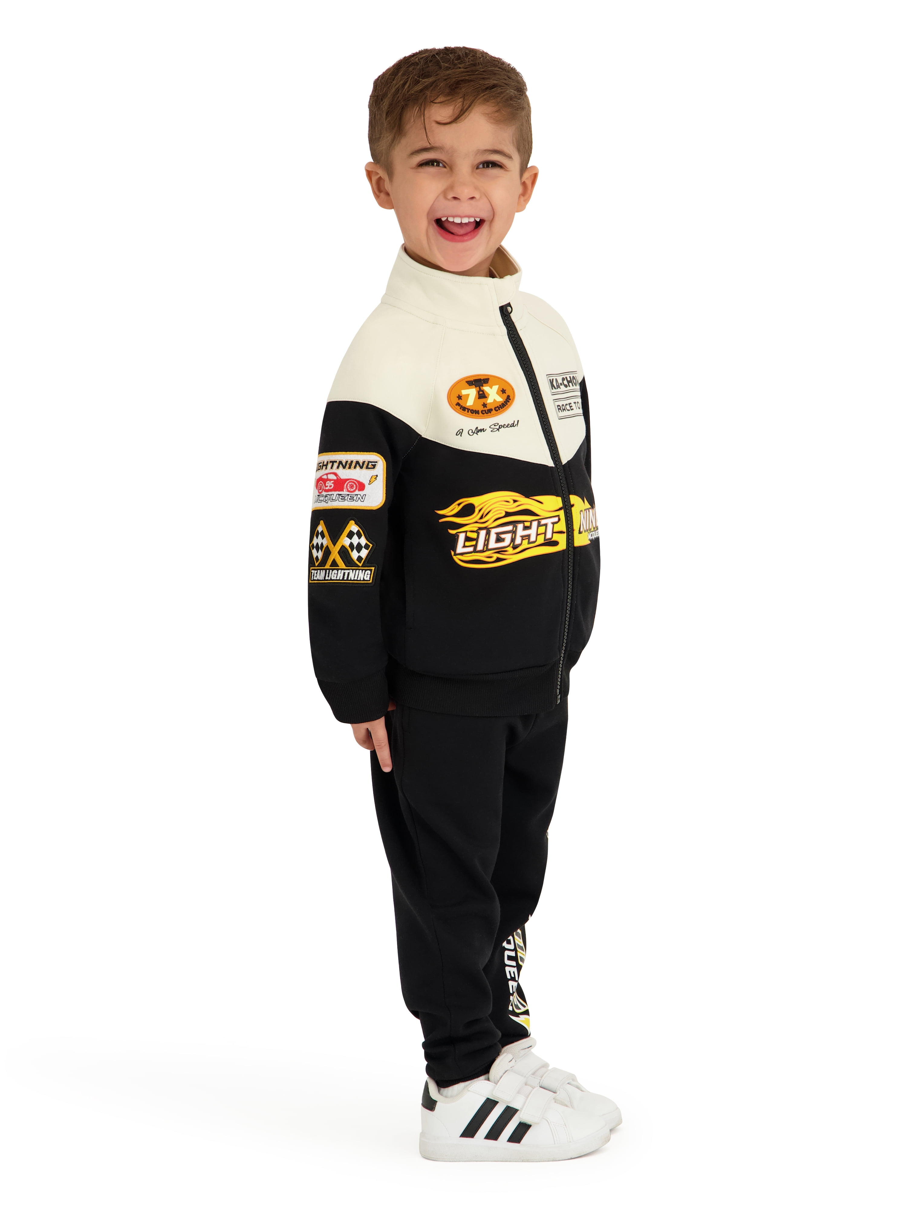 Cars Toddler Boy 2pc Active Jacket and Pant Set, Sizes 12 Months - 5T