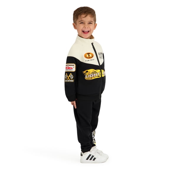 Cars Toddler Boy 2pc Active Jacket and Pant Set, Sizes 12 Months - 5T