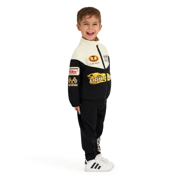 Cars Toddler Boy 2pc Active Jacket and Pant Set, Sizes 12 Months - 5T