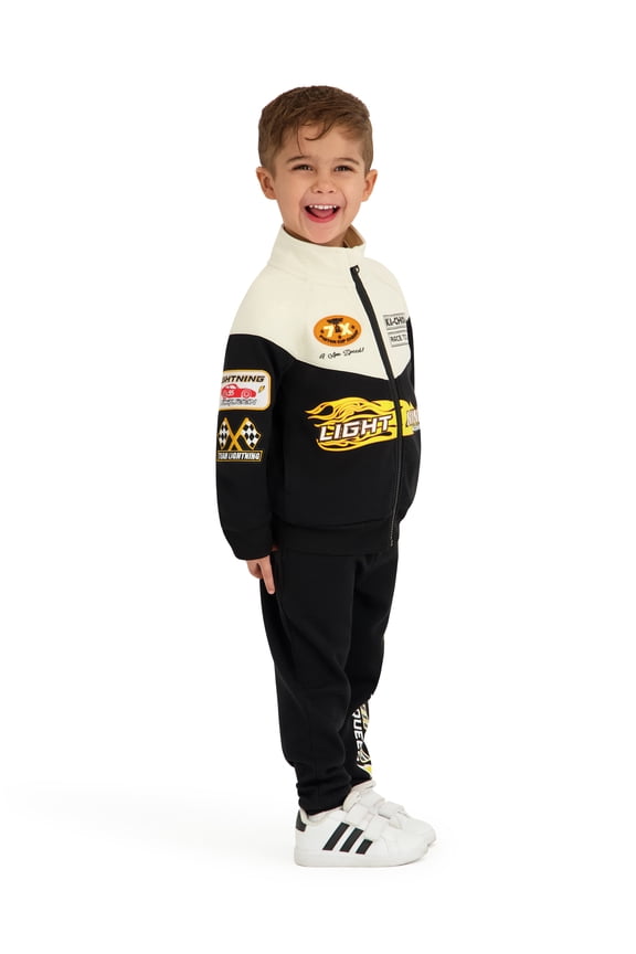 Cars Toddler Boy 2pc Active Jacket and Pant Set, Sizes 12 Months - 5T