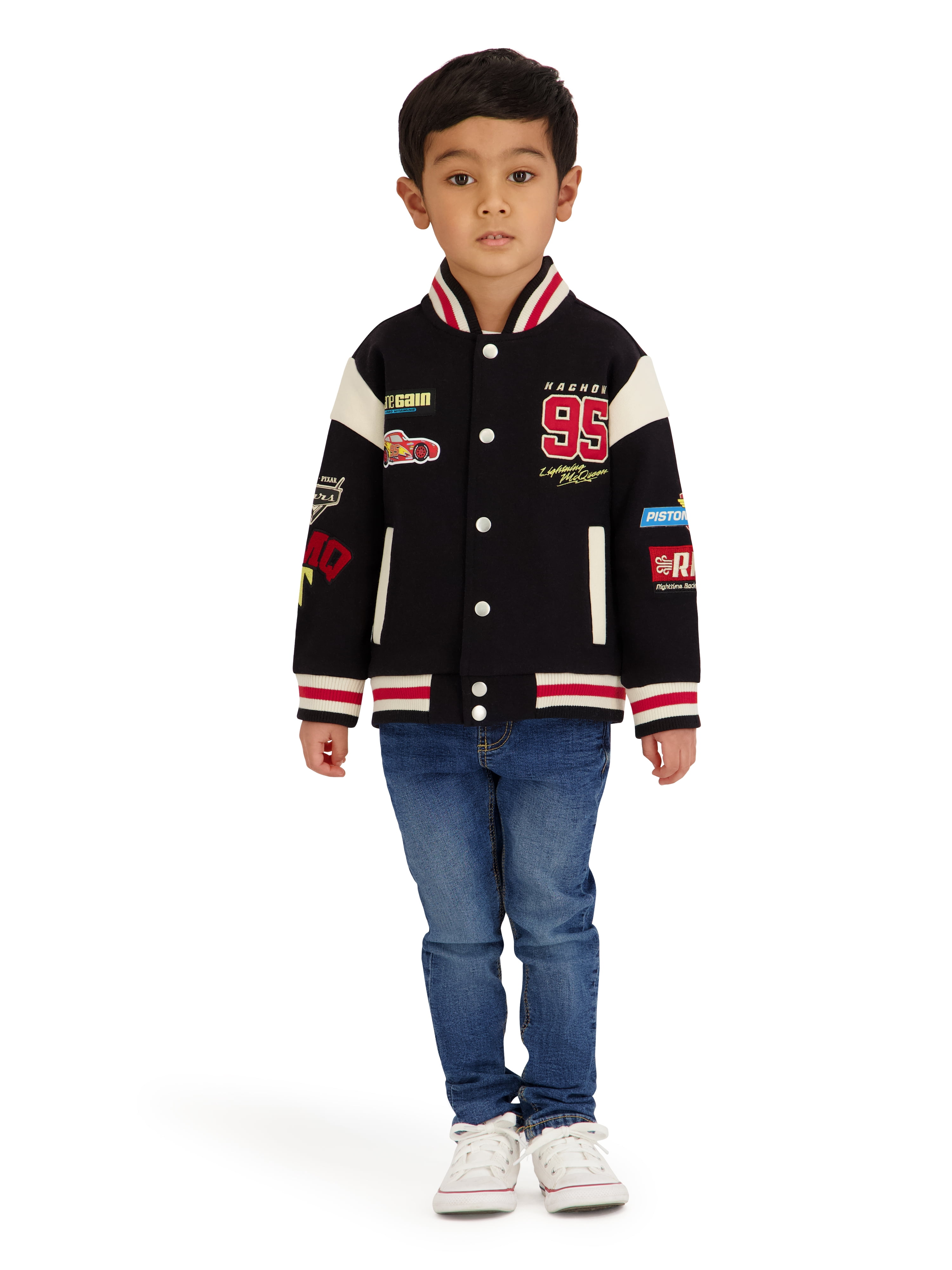 Cars Toddler Boy Bomber Jacket, Sizes 12M-5T