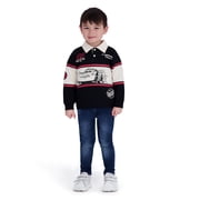 Cars Toddler Boy Long Sleeve Rugby Shirt, Sizes 12M-5T