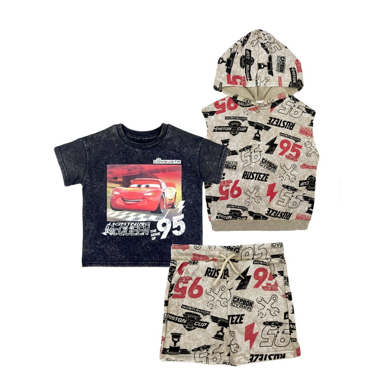 RED T-SHIRT WITH ALL OVER PRINT, BABY RED T-SHIRT WITH ALL OVER PRINT, BABY