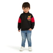MICKEY MOUSE Cars Toddler Boys Quarter Zip Top, Sizes 12 Months - 5T