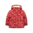 thumbnail image 1 of Character Toddler Boy Quilted Jacket with Faux- Shearling Lining, Sizes 2T-5T, 1 of 3