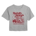 thumbnail image 1 of Cars - Tow Mater Business - Juniors Cropped Graphic T-Shirt, 1 of 4