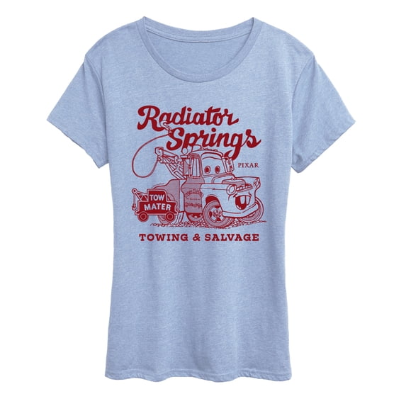 Cars - Tow Mater Business - Women's Short Sleeve Graphic T-Shirt