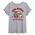 thumbnail image 1 of Cars - Tow Mater Towing - Juniors Oversized Graphic T-Shirt, 1 of 4