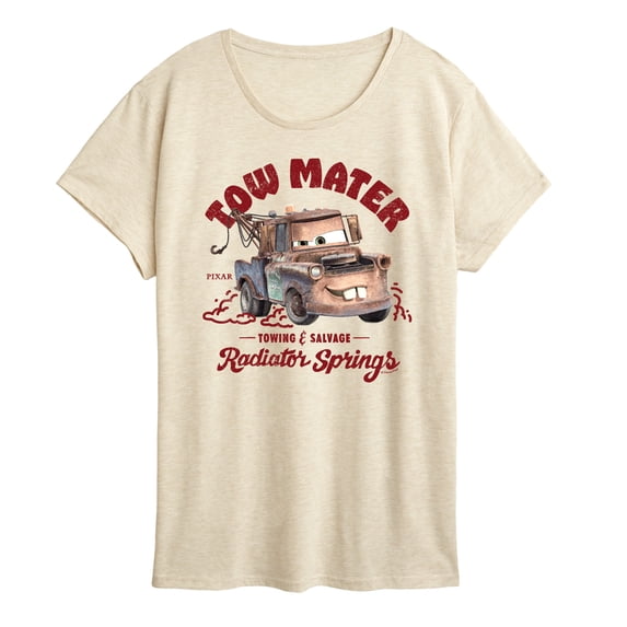 Cars - Tow Mater Towing - Women's Short Sleeve Graphic T-Shirt