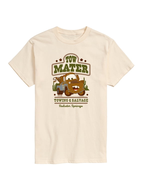 Cars - Tow Mater Western Men's Short Sleeve Graphic T-Shirt
