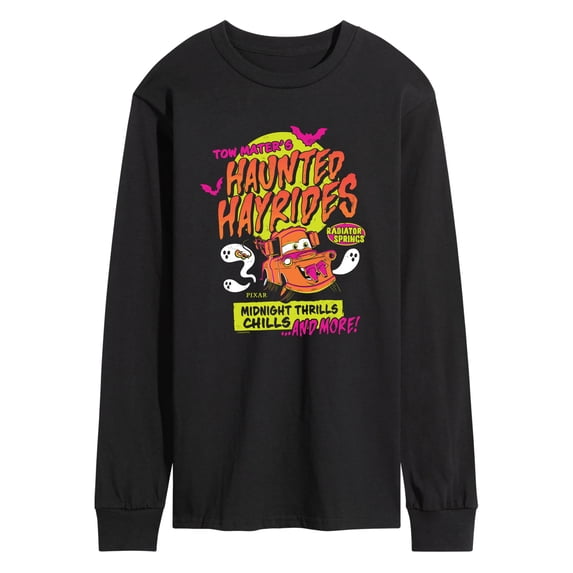 Cars - Tow Mater's Haunted Hayrides - Men's Long Sleeve Graphic T-Shirt
