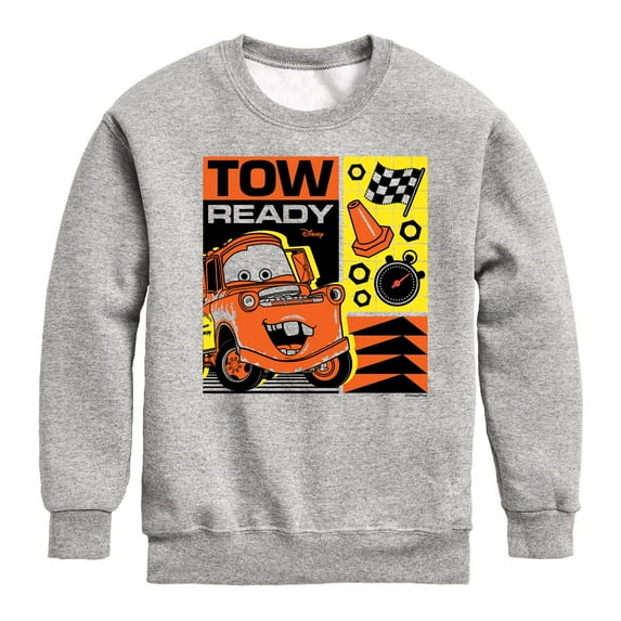Cars - Tow Ready - Toddler & Youth Crewneck Fleece Sweatshirt