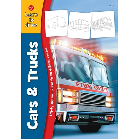 Cars & Trucks: Step-By-Step Instructions for 28 Different Vehicles (Paperback) by Jeff Shelly