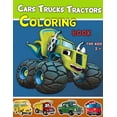 thumbnail image 1 of Cars, Trucks and Tractors Coloring Book For Kids 2 +: Cars coloring book for kids and toddlers, Truks, Tractors coloring, (Paperback), 1 of 1