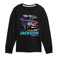 thumbnail image 1 of Cars - Under The Lights Jackson Storm - Toddler & Youth Long Sleeve Graphic T-Shirt, 1 of 5