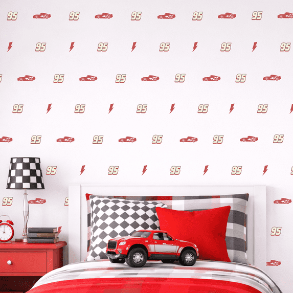 Wall Palz Cars Vinyl Wall Decals Peel and Stick Room Decorations