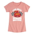 thumbnail image 1 of Cars - Winning Machine - Youth Girls Fitted Short Sleeve T-Shirt, 1 of 4
