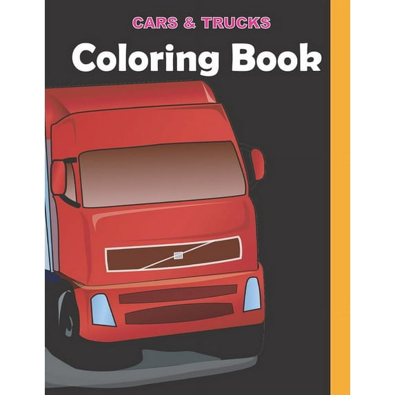 Cars and Trucks: Coloring books (Paperback)