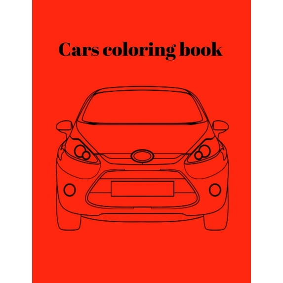 Cars coloring book (Paperback)
