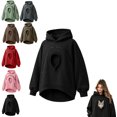 thumbnail image 1 of Carsablanco Pet Pouch Hoodie with Zippered Chest Carrier Pocket, Unisex Relaxed Fit Sweatshirt for Small Pets, 1 of 6