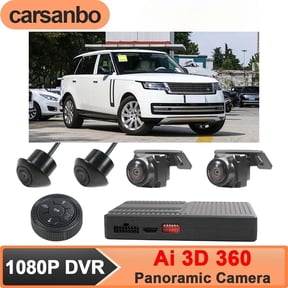 Carsanbo DV600AI Series 360° Camera System 3D Surround View Automatic Backup Camera Steering View 24 Hour Loop Parking Recording