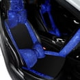 thumbnail image 1 of Carshaping Blue, Cotton Linen, Front Rear Seat Covers, 1 of 9