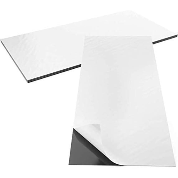 Carsignia 4" x 12" Cut-to-Size Vinyl Bumper Sticker Magnetizer, 10 Pack