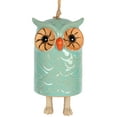 thumbnail image 1 of Carson 11.5" Owl Ceramic Bell - Stoneware Decorative Bell for Owl Home Decor - Owl Home Decor, 1 of 1