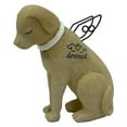 thumbnail image 1 of Carson 4-3/8" Bereavement Faithful Angel Dog Ceramic Figurine Statue, 1 of 6