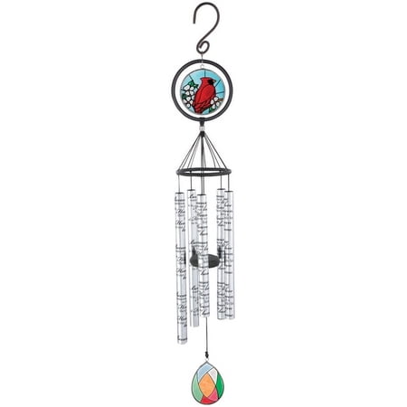 Heaven in Home Stained Glass Sonnet Chime Wind Chime, (Hardcover)