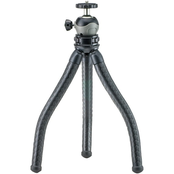 Carson BoaPod™ Flexible Leg Travel Tripod, Universal Smartphone Adapter, Remote Shutter Button