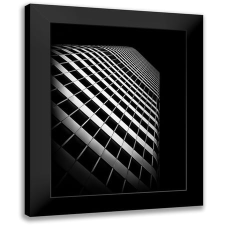 Carson, Brian 12x14 Black Modern Framed Museum Art Print Titled - Dundas Street Toronto No 1