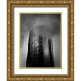 thumbnail image 1 of Carson, Brian 12x14 Gold Ornate Wood Framed with Double Matting Museum Art Print Titled - Downtown Toronto Fogfest No 24, 1 of 4