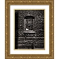 thumbnail image 1 of Carson, Brian 12x14 Gold Ornate Wood Framed with Double Matting Museum Art Print Titled - Toronto Distillery District Windows No 4, 1 of 4