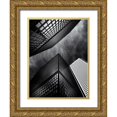 thumbnail image 1 of Carson, Brian 12x14 Gold Ornate Wood Framed with Double Matting Museum Art Print Titled - Toronto Dominion Centre, 1 of 4