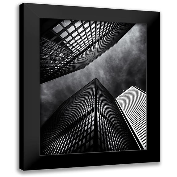 Carson, Brian 15x18 Black Modern Framed Museum Art Print Titled - Toronto Dominion Centre